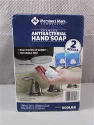 NEW - 2-PACK FOAMING ANTIBACTERIAL HAND SOAP