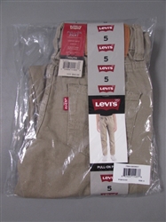 NEW - YOUTH SZ 5 LEVIS PULL ON PANTS