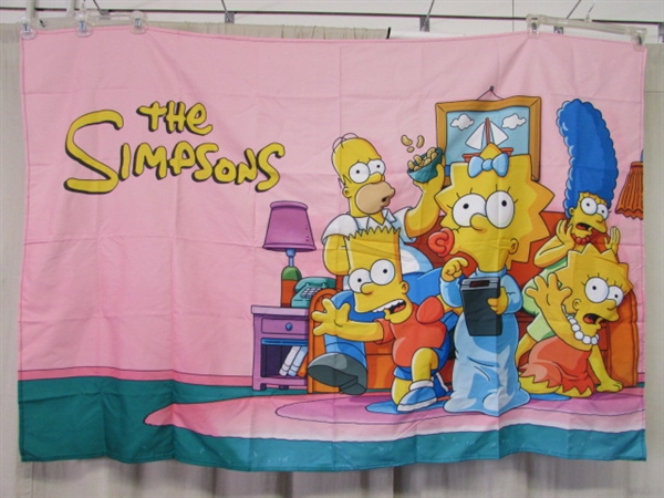 THE SIMPSONS WALL TAPESTRY