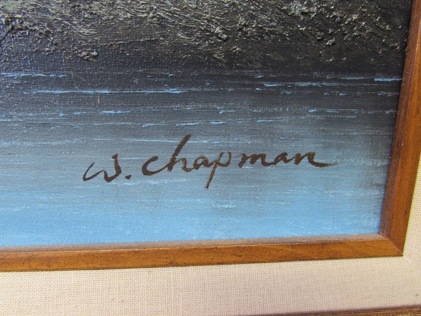 ORIGINAL OIL BY W. CHAPMAN