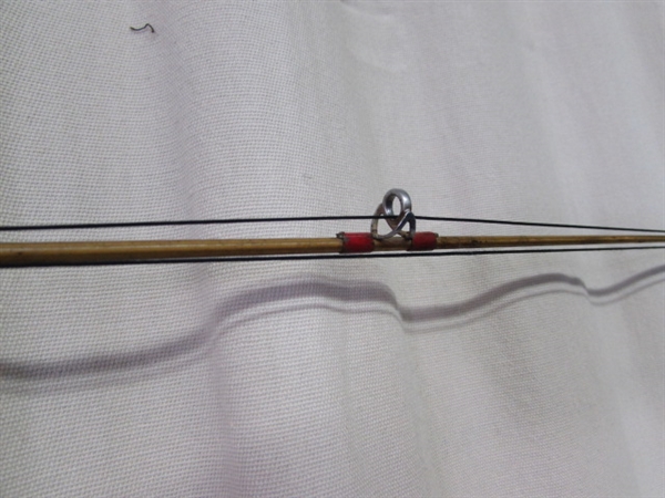 VTG BAMBOO 5' FLY ROD WITH LANGLEY LAKECAST REEL