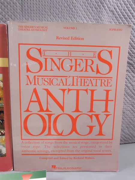 5 VOCAL/SINGING BOOKS