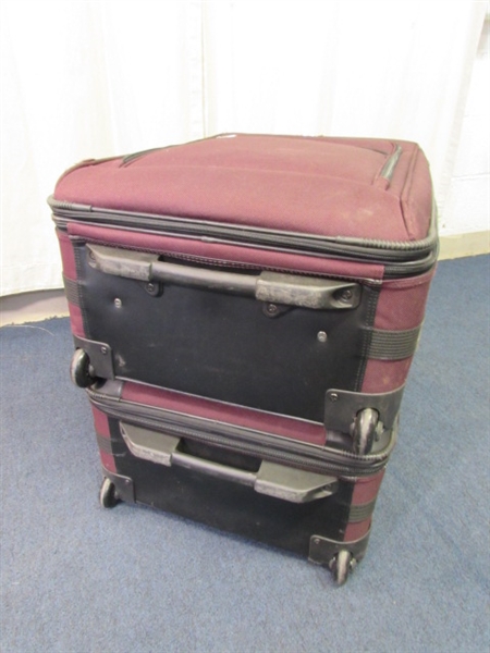 2 - SOFT SIDED SUITCASES