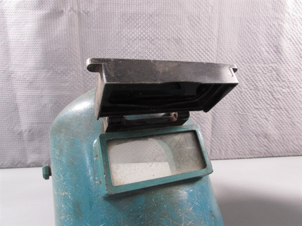 2 WELDING HELMETS