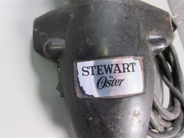STEWART BY OSTER SHEARMASTER SHEEP SHEARERS