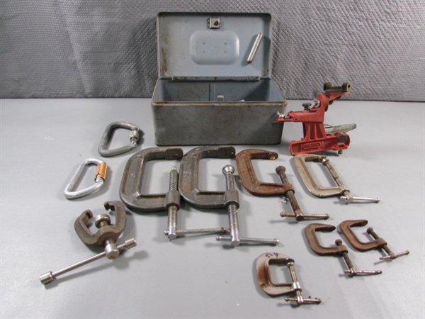 METAL BOX W/CLAMPS