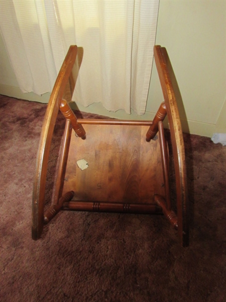 ANTIQUE MAPLE ROCKER