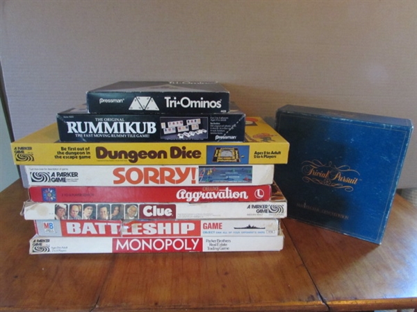 CLASSIC BOARD GAMES