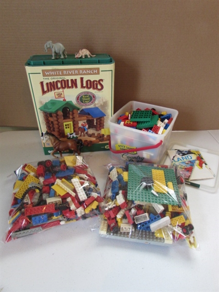 LEGOS- LINCOLN LOGS