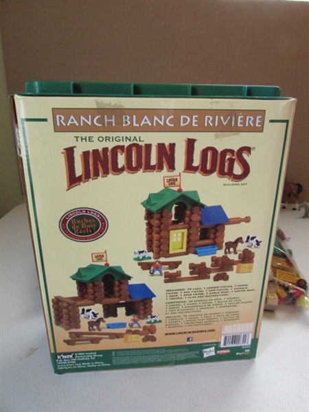 LEGOS- LINCOLN LOGS