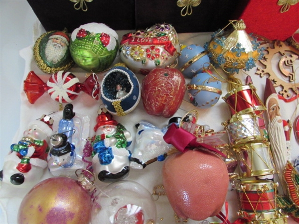 ASSORTED ORNAMENTS