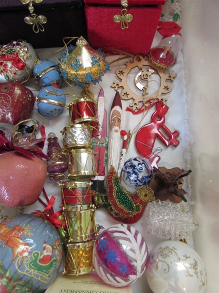 ASSORTED ORNAMENTS