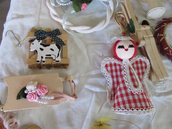 ASSORTED ORNAMENTS