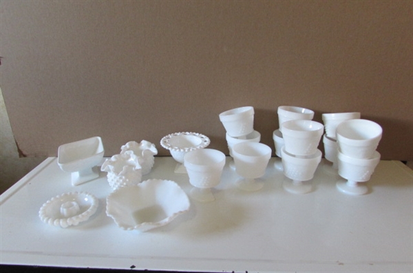 MILK GLASS COLLECTION