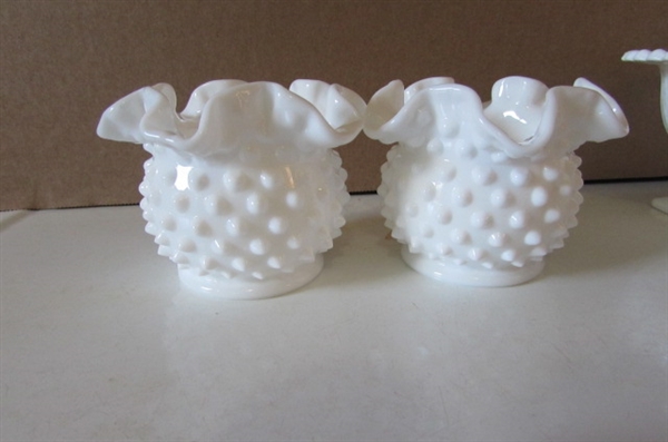 MILK GLASS COLLECTION