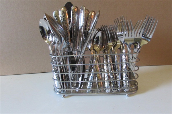 CAMBRIDGE STAINLESS FLATWARE SET