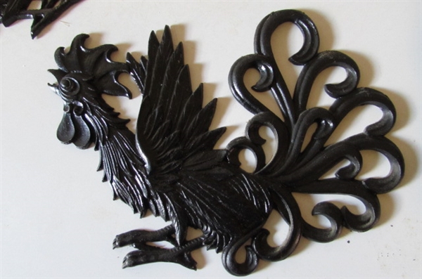 CAST IRON KITCHEN DECORATIONS