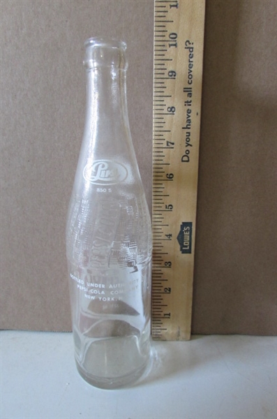 ASSORTED VINTAGE SODA BOTTLES