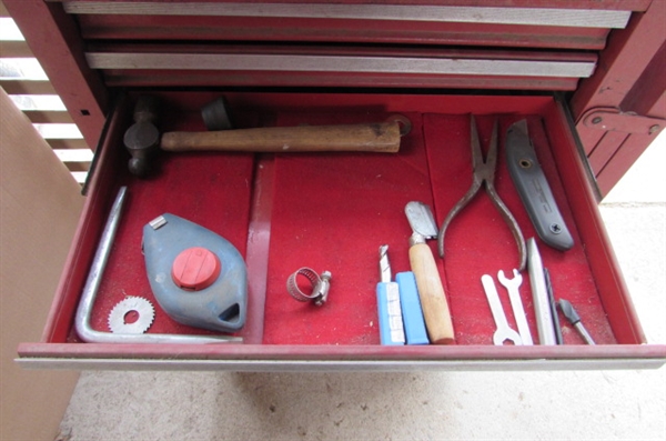 CRAFTSMAN ROLLING TOOL CHEST W/TOOLS