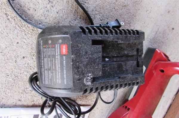 BATTERY POWERED 20V TORO BLOWER