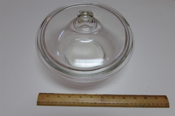 ASSORTED GLASS MIXING BOWLS