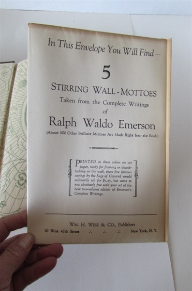 ANTIQUE - THE COMPLETE WRITINGS OF RALPH WALDO EMERSON