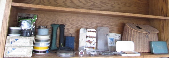FLY FISHING GEAR AND ADDITIONAL FISHING LINE