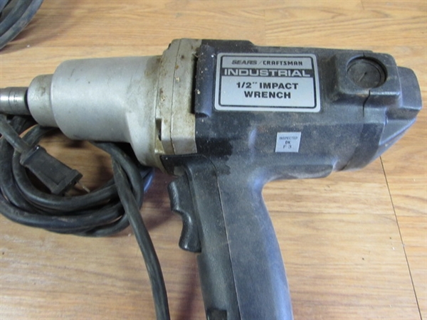 IMPACT WRENCH AND DRILL