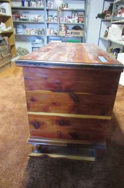 HANDCRAFTED CEDAR CHEST