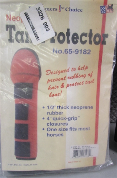 HOBBLES, BOOTS & TAIL PROTECTORS