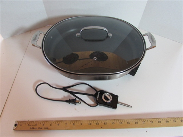 NINJA FOODI DIGITAL AIR FRY OVEN AND CUISINART SKILLET