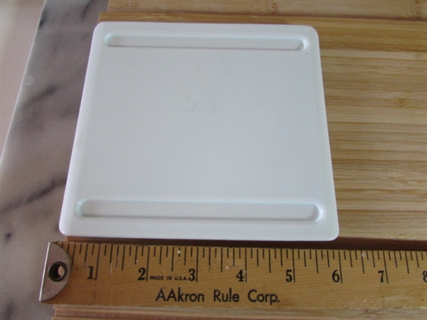 COOK BOOKS, CUTTING BOARDS , MARBLE CUTTING BOARD AND ROLLING PIN