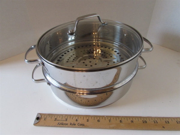 PRECISION NUWAVE INDUCTION COOKTOP AND COOKWARE