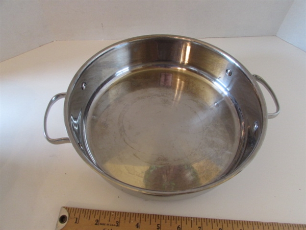 PRECISION NUWAVE INDUCTION COOKTOP AND COOKWARE