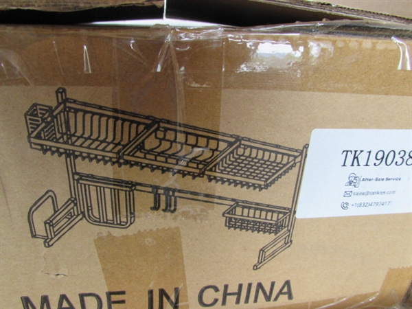NEW IN UNOPENED BOXES - ASSORTED RACKS & PAPER TOWEL HOLDER