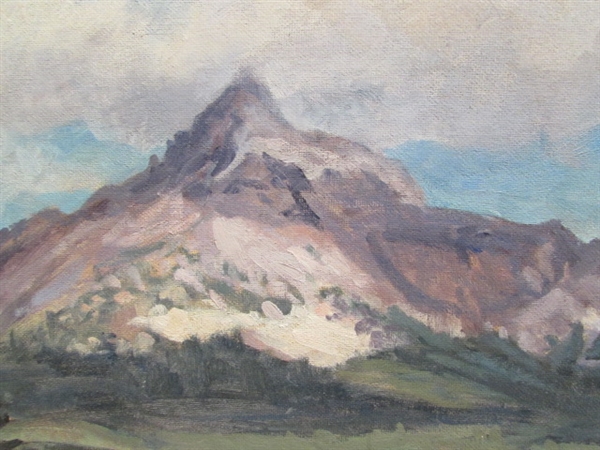 POLPERRO, CORNWALL WATERCOLOR, AND ADDITIONAL MOUNTAIN ART