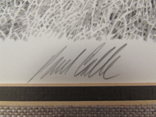 IN THE LAND OF THE GRASSHOPPER SONG-BOOK AND TETON FRIENDS PRINT #78/950 BY PAUL CALLE