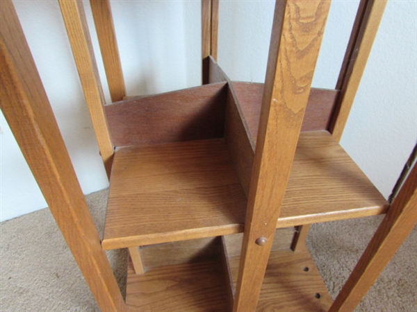 2 SHELVING UNITS
