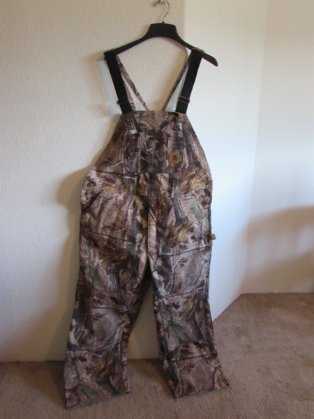 CARHARTT OVERALLS JACKET AND SHIRTS