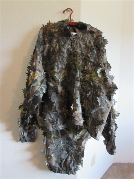LLBEAN CAMO SUIT , DOWN JACKET AND MEN'S RAIN JACKET XXL