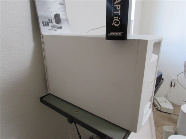 BOSE LIFESTYLE 30 SERIES II SURROUND SOUND WITH DVD/CD PLAYER/RECEIVER.