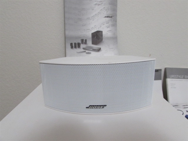 BOSE LIFESTYLE 30 SERIES II SURROUND SOUND WITH DVD/CD PLAYER/RECEIVER.