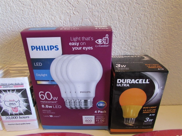 BATTERIES & LIGHTBULBS