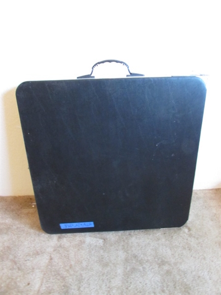COSCO FOLDING TABLE W/VINYL TOP
