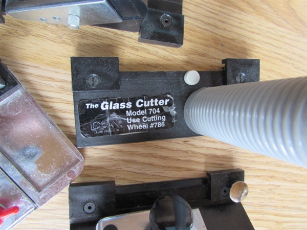 LOGAN FRAMER'S EDGE MAT CUTTER MODEL 660, LOGAN MAT CUTTER #750 AND LOGAN OVAL/CIRCLE CUTTER #201
