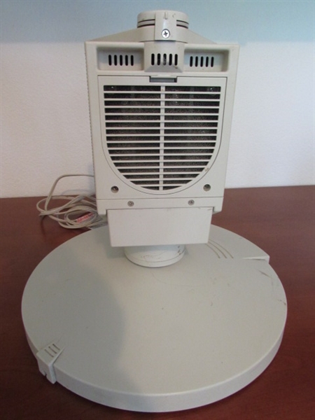 2 PORTABLE HEATERS AND STANDING FAN