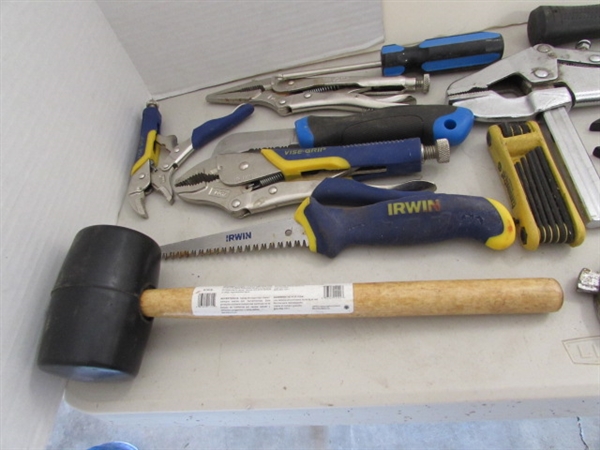 ALLEN WRENCHES, VISE GRIPS, HAMMERS AND MORE