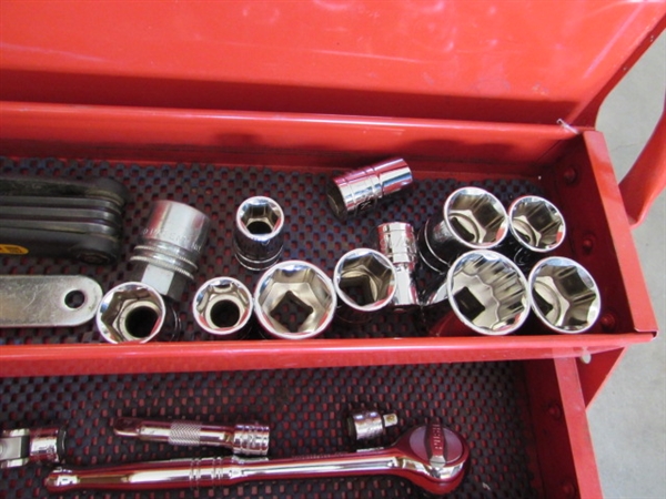 TOOL BOX AND TOOLS