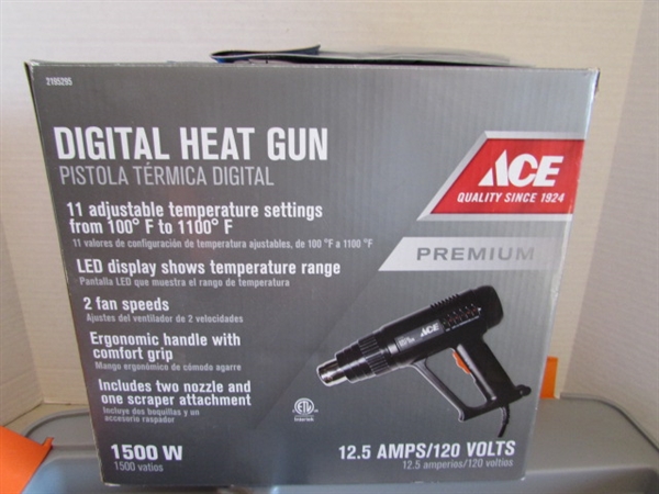 FEIN MULTIMASTER TOOL AND NEW DIGITAL HEAT GUN