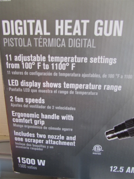 FEIN MULTIMASTER TOOL AND NEW DIGITAL HEAT GUN
